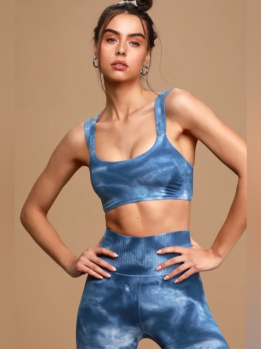 Free People Movement On The Radar Tie-Dye Sports Bra